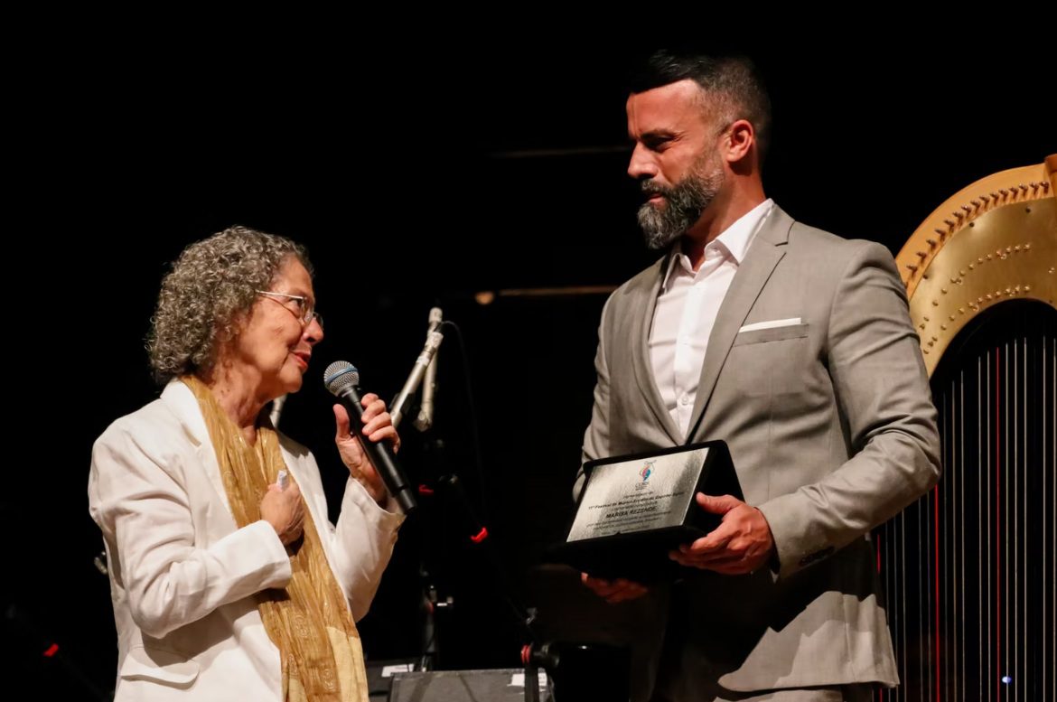 Homenageada nacional, Marisa Rezende e Tarcísio Santório